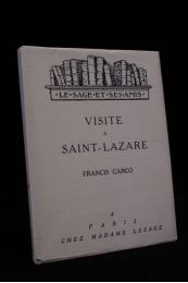 CARCO : Visite à Saint-Lazare - Edition Originale - Edition-Originale.com