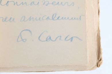 CARCO : L'Amour vénal - Autographe, Edition Originale - Edition-Originale.com