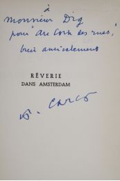 CARCO : Rêverie dans Amsterdam - Signiert, Erste Ausgabe - Edition-Originale.com