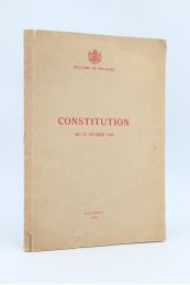 CAROL II DE ROUMANIE : Royaume de Roumanie - Constitution du 27 Février 1938 - Edition Originale - Edition-Originale.com