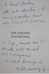 CARROUGES : Les portes dauphines - Signed book, First edition - Edition-Originale.com