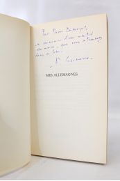 CASANOVA : Mes Allemagnes - Signiert, Erste Ausgabe - Edition-Originale.com