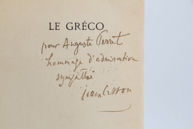 CASSOU : Le Gréco - Signiert, Erste Ausgabe - Edition-Originale.com