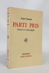 CASSOU : Parti pris, essais et colloques - Edition Originale - Edition-Originale.com