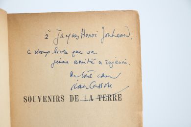 CASSOU : Souvenirs de la Terre - Autographe, Edition Originale - Edition-Originale.com