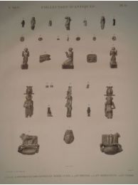 DESCRIPTION DE L'EGYPTE.  Collection d'antiques. Figures et amulettes en terre cuite, en bronze, en serpentine, en verre. (ANTIQUITES, volume V, planche 67) - Prima edizione - Edition-Originale.com