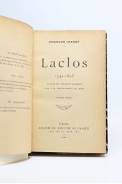 CAUSSY : Laclos 1741-1803 - Prima edizione - Edition-Originale.com