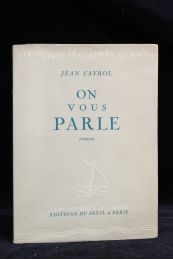 CAYROL : On vous parle - Prima edizione - Edition-Originale.com