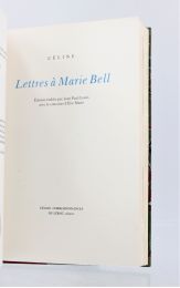 CELINE : Lettres à Marie Bell - Erste Ausgabe - Edition-Originale.com