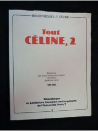 CELINE : Tout Céline, 2 - Edition Originale - Edition-Originale.com