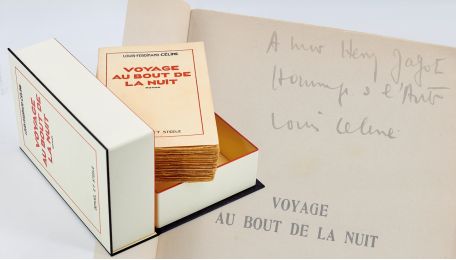 CELINE : Voyage au bout de la nuit - Autographe, Edition Originale - Edition-Originale.com