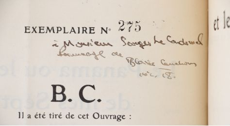 CENDRARS : Le Panama ou les Aventures de mes Sept Oncles - Libro autografato, Prima edizione - Edition-Originale.com