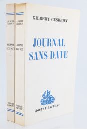 CESBRON : Journal sans Date I & II - Edition Originale - Edition-Originale.com