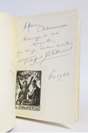 CHAFFIOL-DEBILLEMONT : Fenêtres sur mon jardin - Libro autografato, Prima edizione - Edition-Originale.com