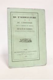 CHAMBRAY : De l'agriculture et de l'industrie dans la province du Nivernais - First edition - Edition-Originale.com