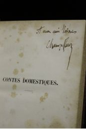 CHAMPFLEURY : Contes domestiques - Libro autografato, Prima edizione - Edition-Originale.com