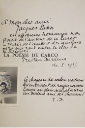 CHAMPION : La poésie de Carco - Autographe, Edition Originale - Edition-Originale.com