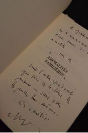 CHAPELAN : Amoralités familières - Signed book, First edition - Edition-Originale.com