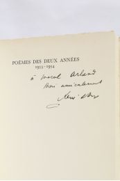 CHAR : Poèmes des deux années 1953-1954 - Libro autografato, Prima edizione - Edition-Originale.com