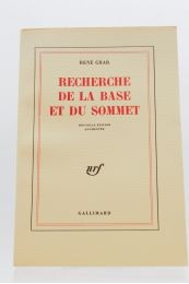 CHAR : Recherche de la base au sommet - Prima edizione - Edition-Originale.com