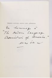 CHAR : Trois coups sous les arbres - Signed book, First edition - Edition-Originale.com