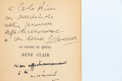 CHARENSOL : Un Maître du Cinéma René Clair - Signiert, Erste Ausgabe - Edition-Originale.com
