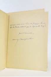 CHARPENTIER : Intailles - Autographe, Edition Originale - Edition-Originale.com