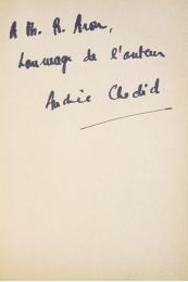 CHEDID : Textes pour une figure - Autographe, Edition Originale - Edition-Originale.com