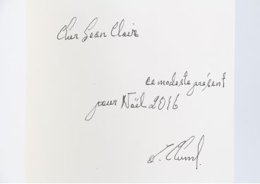 CHENG : De l'âme - Signed book, First edition - Edition-Originale.com