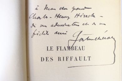 CHERAU : Le flambeau des Riffault - Libro autografato - Edition-Originale.com
