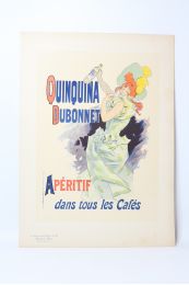 CHERET : Lithographie originale en couleurs : 