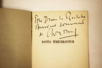 CHERONNET : Kostia Téréchkovitch - Signiert, Erste Ausgabe - Edition-Originale.com
