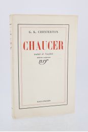CHESTERTON : Chaucer - Erste Ausgabe - Edition-Originale.com