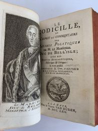 CHEVRIER : La vie politique et militaire de M. le Marechal Duc de Bell'Isle - Prima edizione - Edition-Originale.com