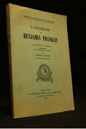 CHINARD : L'apothéose de Benjamin Franklin - Edition Originale - Edition-Originale.com