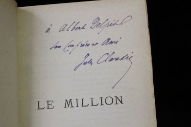 CLARETIE : Le million - Signiert, Erste Ausgabe - Edition-Originale.com