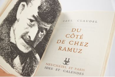 CLAUDEL : Du côté de chez Ramuz - First edition - Edition-Originale.com