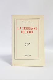 CLAVEL : La terrasse de midi - Autographe, Edition Originale - Edition-Originale.com