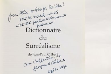 CLEBERT : Dictionnaire du Surréalisme - Autographe, Edition Originale - Edition-Originale.com