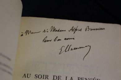 CLEMENCEAU : Au soir de la pensée - Signed book, First edition - Edition-Originale.com