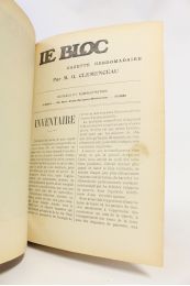 CLEMENCEAU : Le Bloc. Collection complète du N°1 de la première année fin Janvier 1901 au N°11 de la deuxième année du 15 Mars 1902 - Erste Ausgabe - Edition-Originale.com