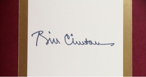 CLINTON : Back to work - Why we need smart government for a strong economy - Libro autografato, Prima edizione - Edition-Originale.com