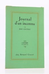 COCTEAU : Journal d'un inconnu - Erste Ausgabe - Edition-Originale.com