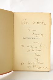 COCTEAU : La voix humaine - Libro autografato, Prima edizione - Edition-Originale.com