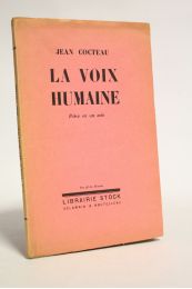 COCTEAU : La voix humaine - First edition - Edition-Originale.com