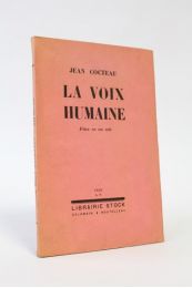 COCTEAU : La voix humaine - Prima edizione - Edition-Originale.com