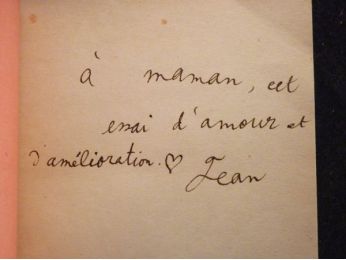 COCTEAU : Lettre à Jacques Maritain - Libro autografato, Prima edizione - Edition-Originale.com