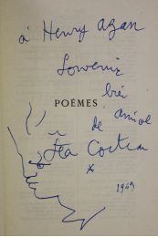 COCTEAU : Poèmes - Autographe, Edition Originale - Edition-Originale.com