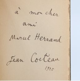 COCTEAU : Poésies 1917-1920 - Signiert, Erste Ausgabe - Edition-Originale.com