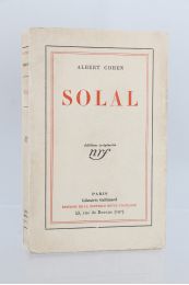 COHEN : Solal - Edition Originale - Edition-Originale.com